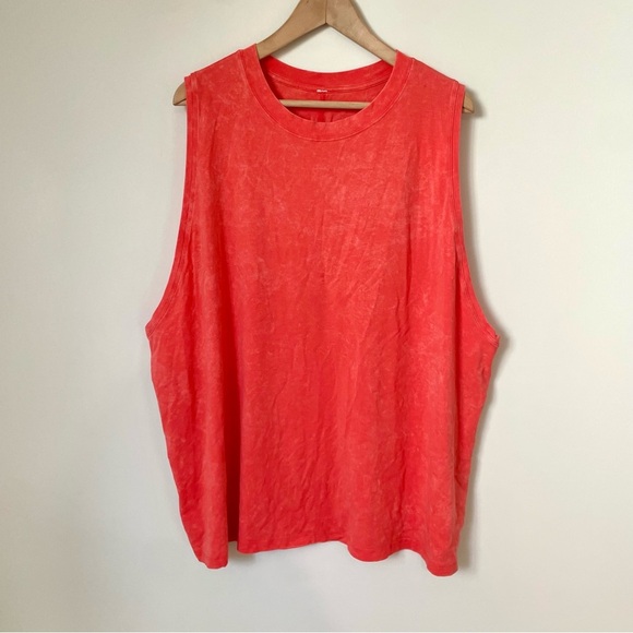 Lululemon All Yours Tank Top Cloudy Wash Flare Size Extra Large - Picture 5 of 9